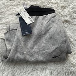 New Men Reebok Gray Sweat Shorts size small 
