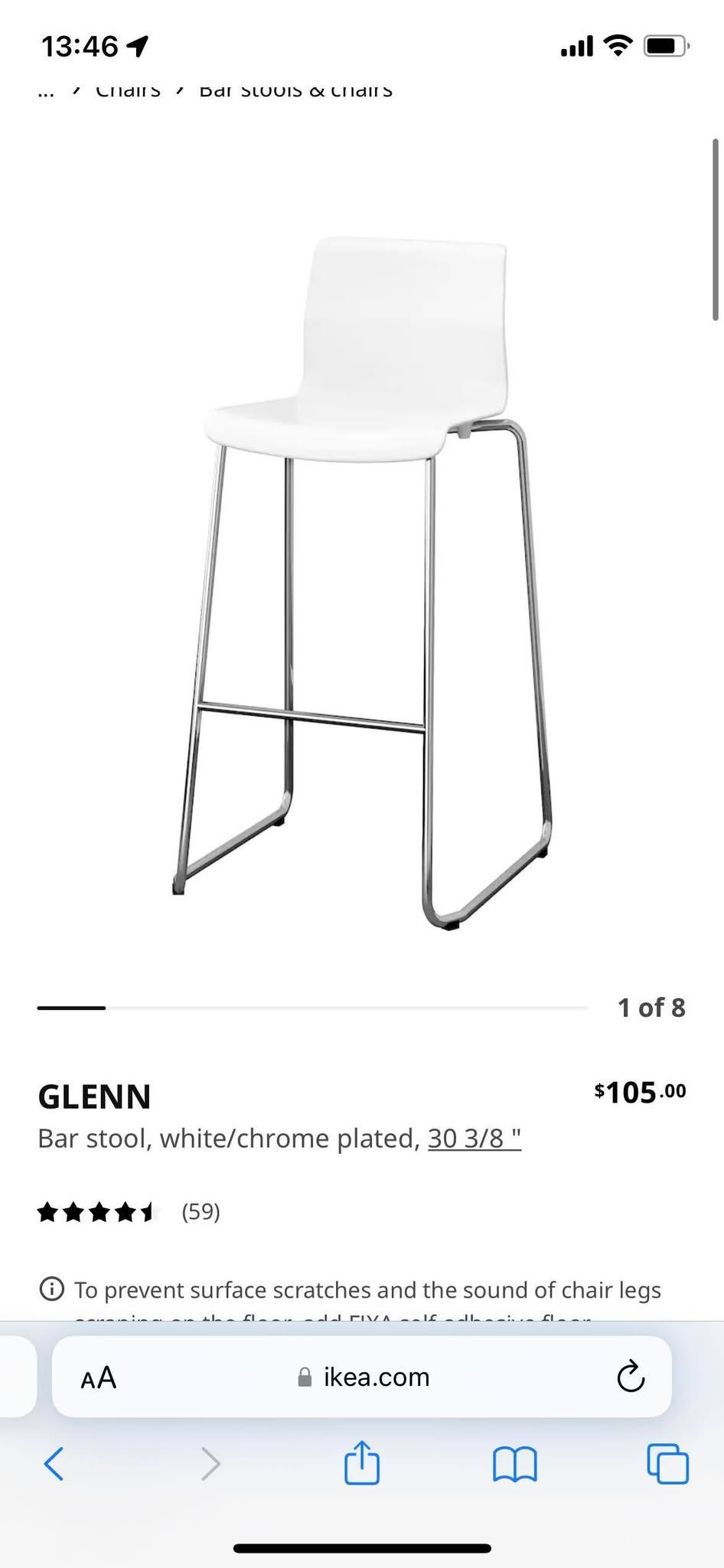 Bar Stools - Set Of 2
