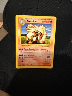 Arcanine SHADOWLESS- Base set - 23-NM