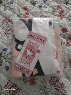 Sanrio Hello Kitty New, Unopened Beach Towel