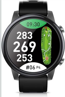 Golf GPS Watch, 1.43" AMOLED Touchscreen Display, Lightweight Golf Watch with 40,000+ Preload Courses,