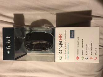 Fitbit charge hr large new