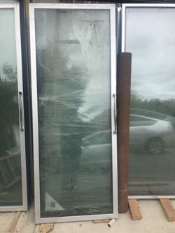 Walk In Coller Glass Doors
