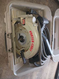 Porter Cable 7 1/4 inch circular saw.