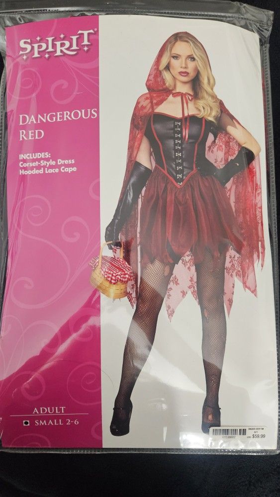 Dangerous Red Halloween Costume 