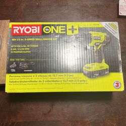 Ryobi 2 Speed Drill