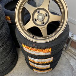 New 15” MST Rims /tires