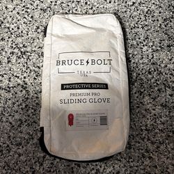 Red Bruce Bolt Sliding Mitt