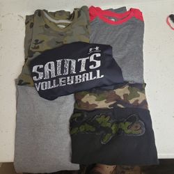 Mens Large Long Sleeve Bundle (5 Long Sleeves)