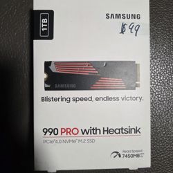 990 PRO w/ Heatsink 1 TB SSD NVMe M.2
