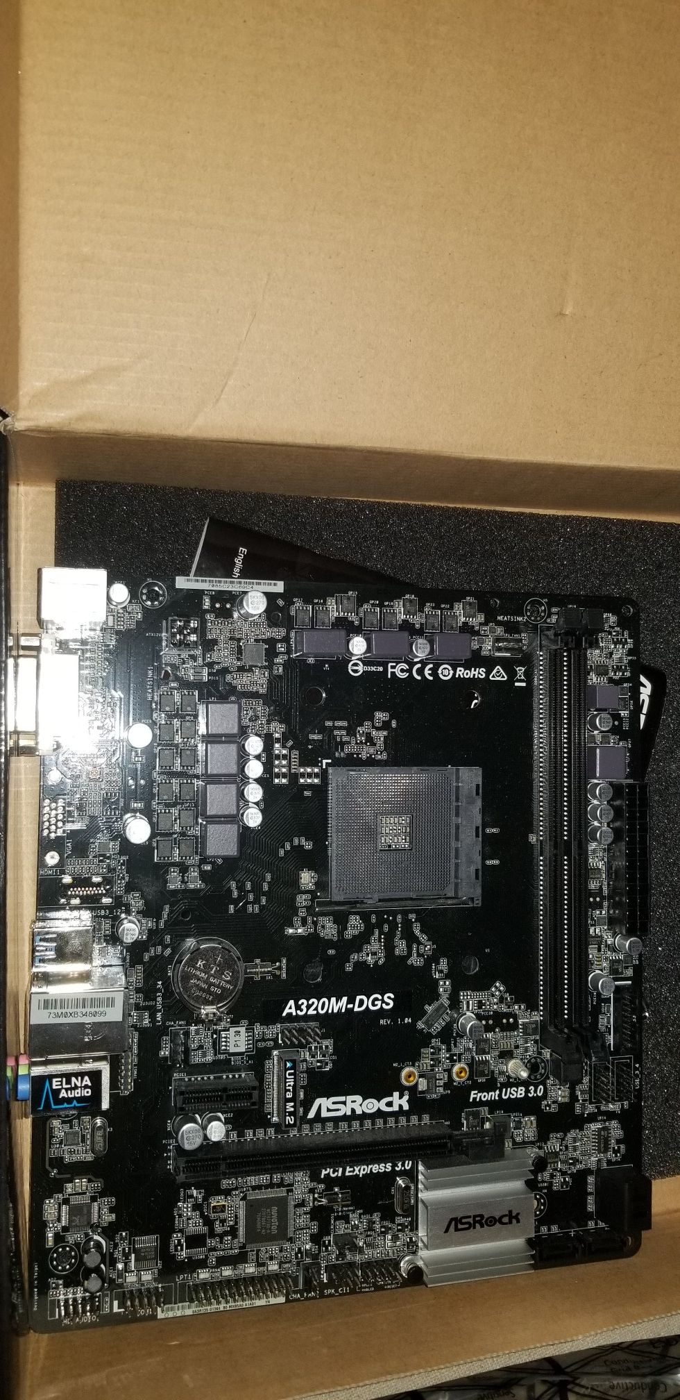 Asrock A320M-DGS