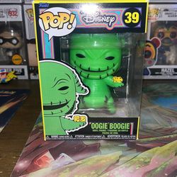 Oogie Boogie Black Light Disney Funko 