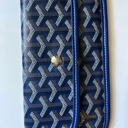 GOYARD paris pouch BLUE
