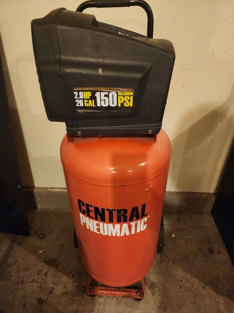 Air compressor 2hp 26 gallon 150psi