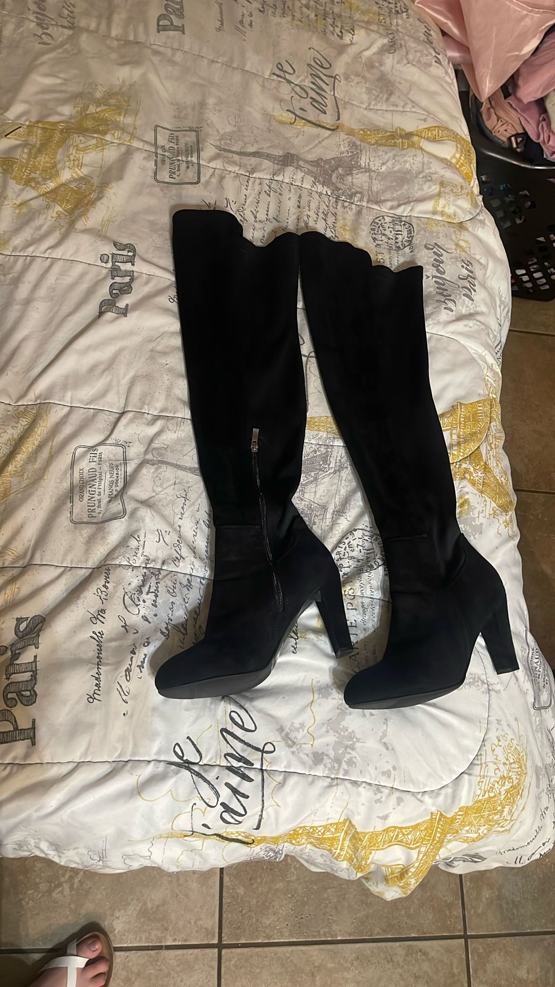 Highthigh Sexy black Boots 9 1/2
