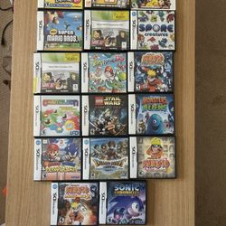Nintendo DS Video Game Lot