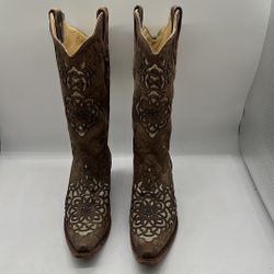 Corral Vintage Destress 2628 Western Boots Cowgirl Shoes Size 7 M 