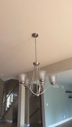 5 light chandelier