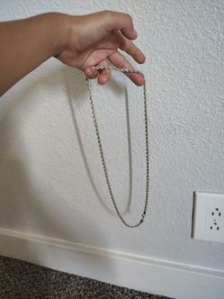 Silver necklace