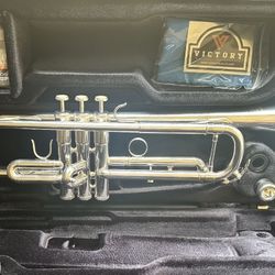 Victory Musical Instruments, Victory Triumph Intermediate Trumpet, Silver 