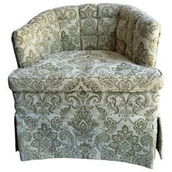 Olive Barrel Back Chair

28" X 28" X 28"