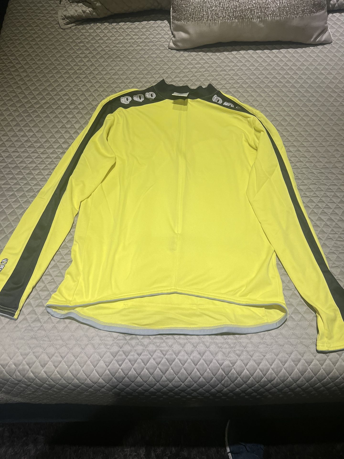 Pearl Izumi Men’s Quest Long Sleeve Jersey Size Large Color Yellow