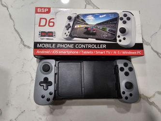 Backbone - Wireless Controller for iPhone/Android/PC/iPad/Tablet/APPL Arcade MFi Games/Switch/PS4, Support Streaming  -Grey