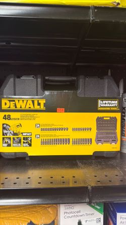 Dewalt 48pc 3/8 impact socket set
