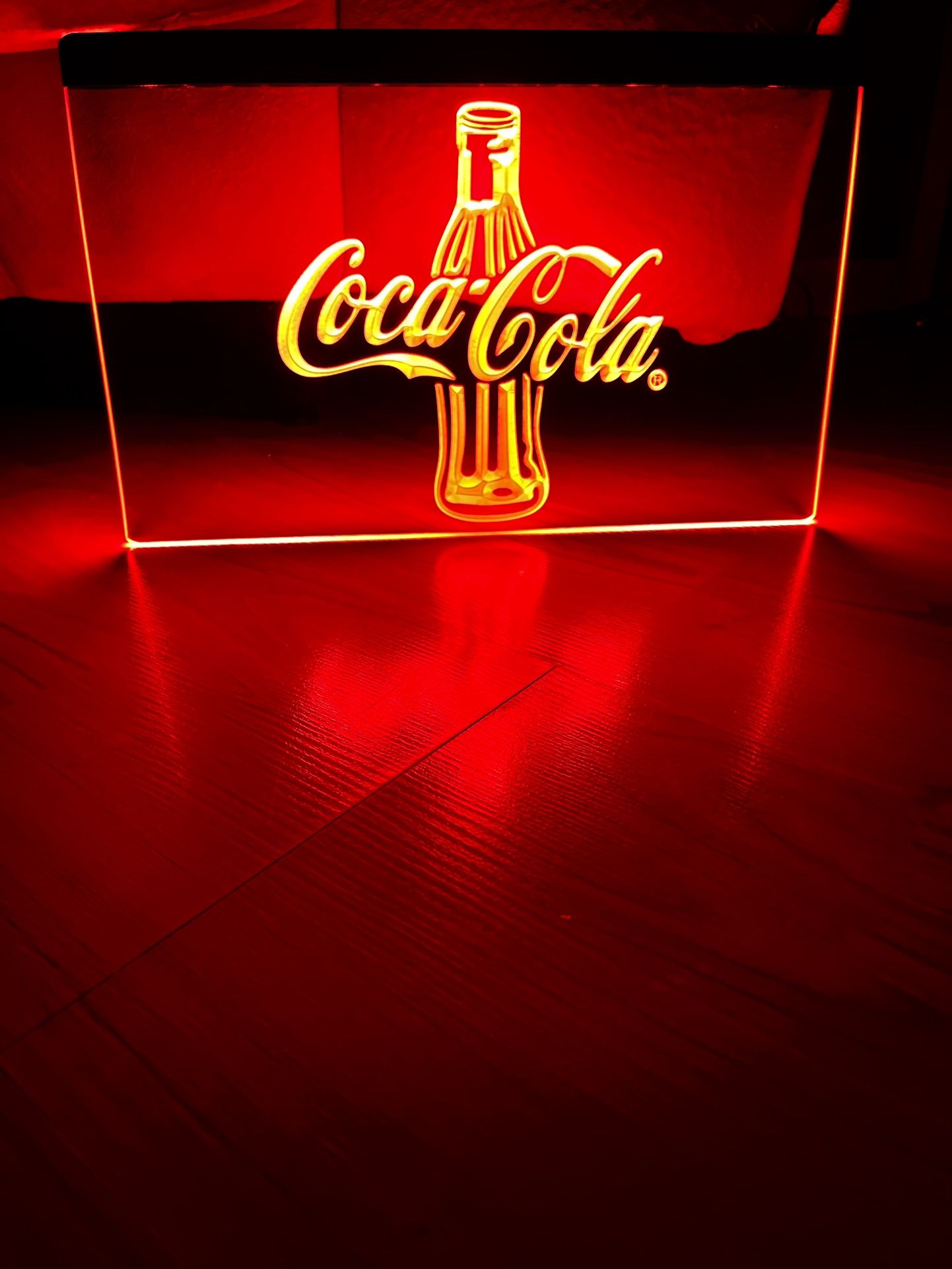 COCA COLA LED NEON RED LIGHT SIGN 8x12