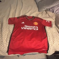 Men’s Small Adidas Manchester United Home Jersey 2023