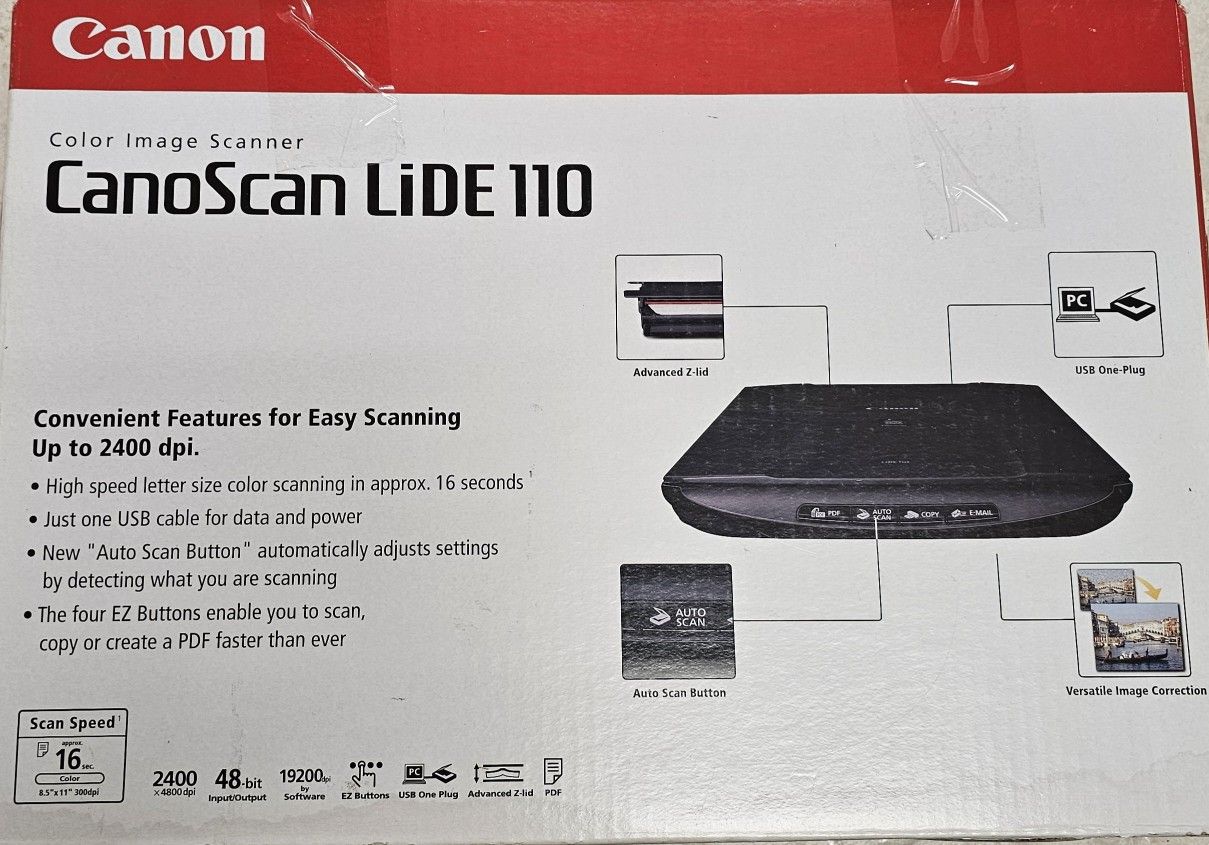 CANON COLOR IMAGE SCANNER