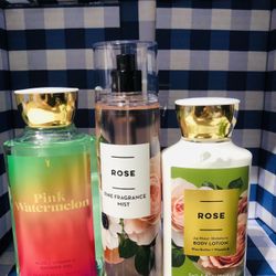 $25 Bath And Body Works Rose Scents It’s All Brand New It’s 236ml Each Bottle And Pick Up Gahanna