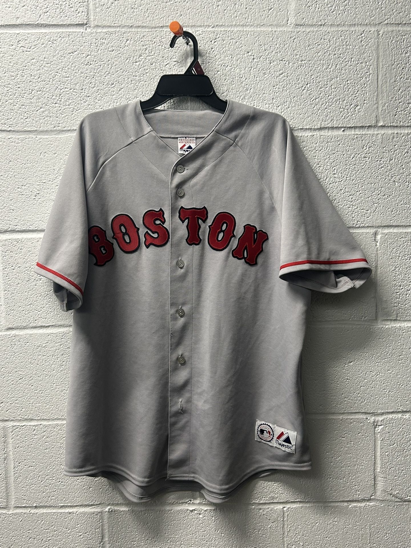 2005-08 Boston Red Sox Majestic Away Jersey (Excellent) XL