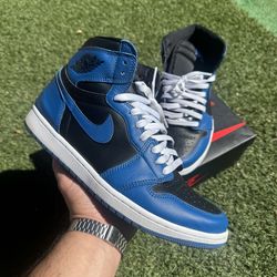 Jordan 1 Retro High OG Dark Marina Blue size 10.5