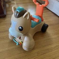Fisher Price Walk Bounce Ride On 