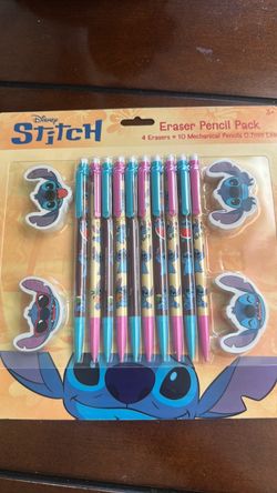 Disney Stitch Eraser Pencil Pack