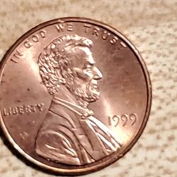 1 Cent Lincoln Memorial Penny/no Mint Mark 