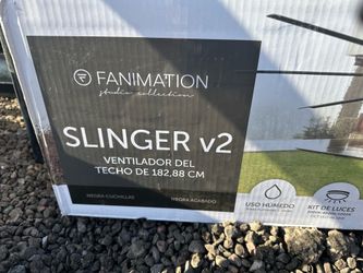 Fanimation slinger v2 fan brand new