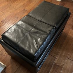 Ottoman Faux Leather  