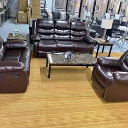Beautiful Recliners 3pc 