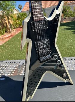 dean razorback floyd rose “stealth” colorway 2006 model