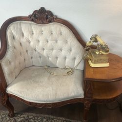 Antique Gossip Bench