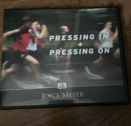 Pressing In + Pressing On by Joyce Meyer...Audiobook... only 3 CDs