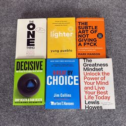 Self Help Book Bundle Personal Growth Motivation Productivity Success Life Skill
