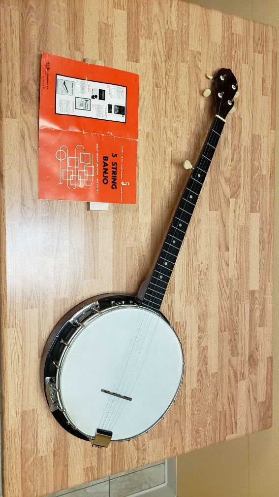 Vintage 5 String Banjo Sears #559 1259