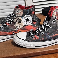 Harley Quinn Chuck Taylors