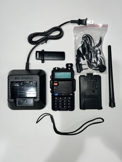 Baofeng UV-5R Radio Police Scanner (113 Programmed Channels) ($60)