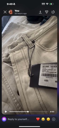 Saint Laurent men’s pants