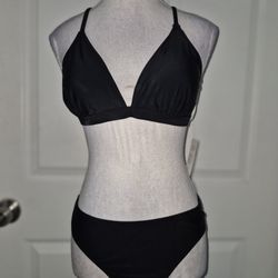 LARGE Cupshe Black Bikini Set