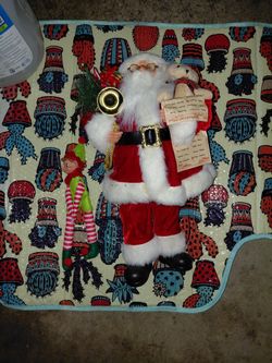 Santa Claus w/Skinny ELF